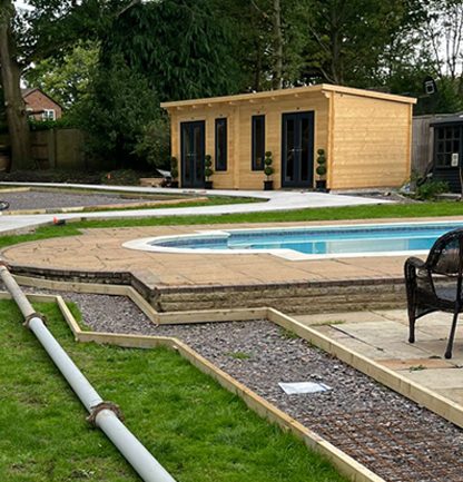 Concrete driveways